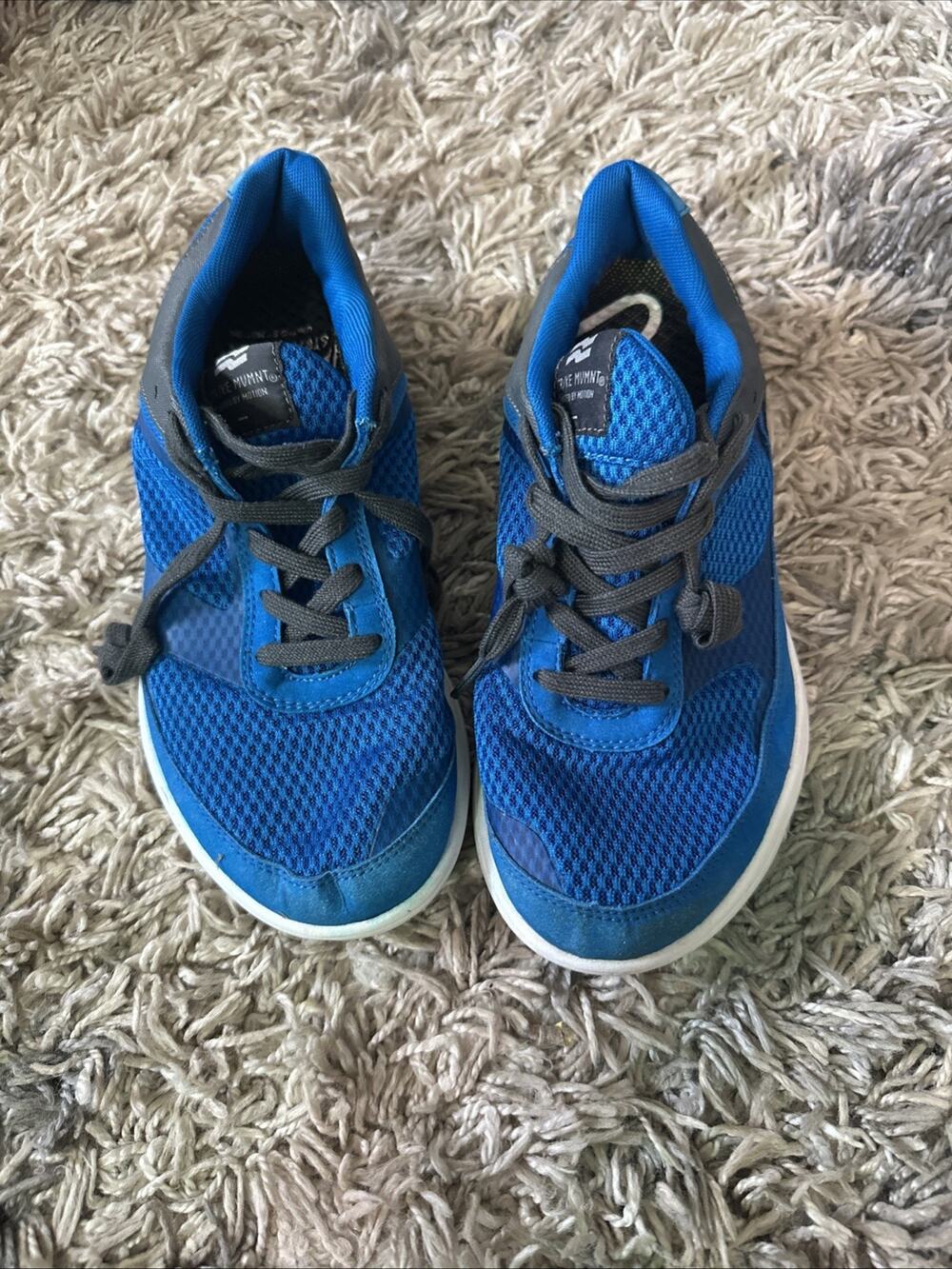 Strike Movement Interval Sneakers Mens 7 Womens 8.5 Blue Training Shoes